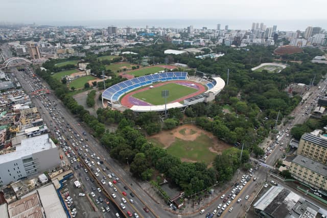 Rastros exteriores - Estadio Quisqueya Juan Marichal in Santo Domingo, Dominican Republic